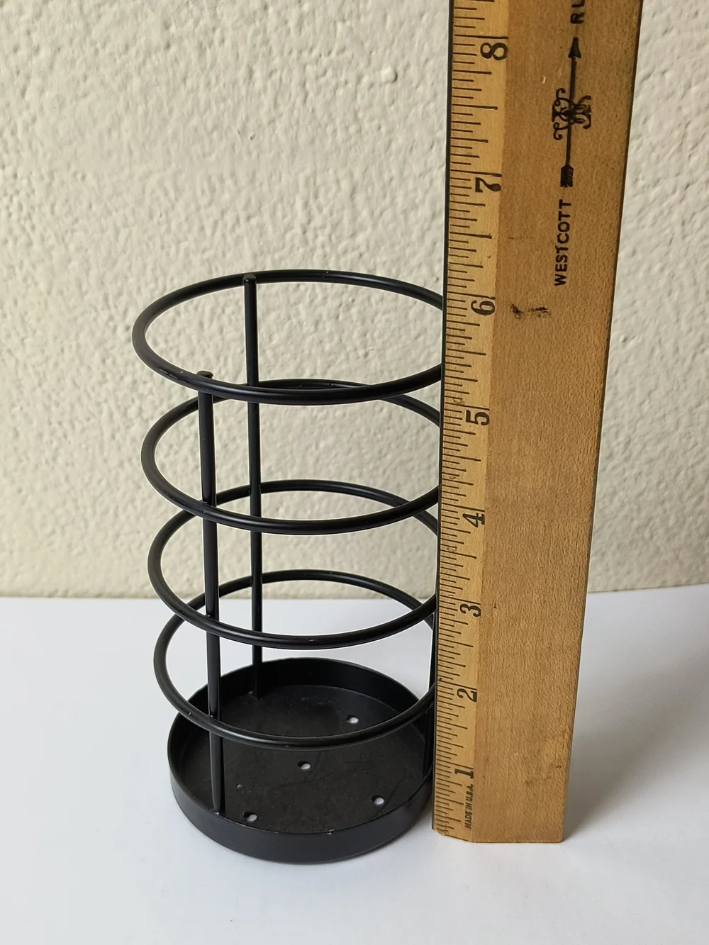 Black Metal Utensil Holder